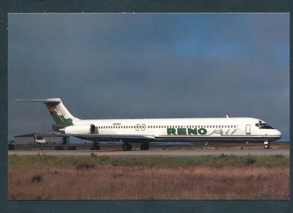 MD-83, Reno Air,